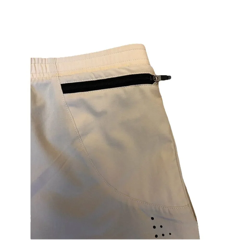 RLX Ralph Lauren Men’s Athletic Performance Stretch Ivory Shorts Size XXL